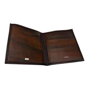 Rolfs European Cowhide Leather Brown Bifold Men's Wallet